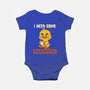 I Need Quackfeine-Baby-Basic-Onesie-worlddominationforcats