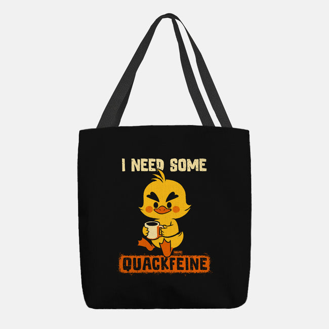 I Need Quackfeine-None-Basic Tote-Bag-worlddominationforcats