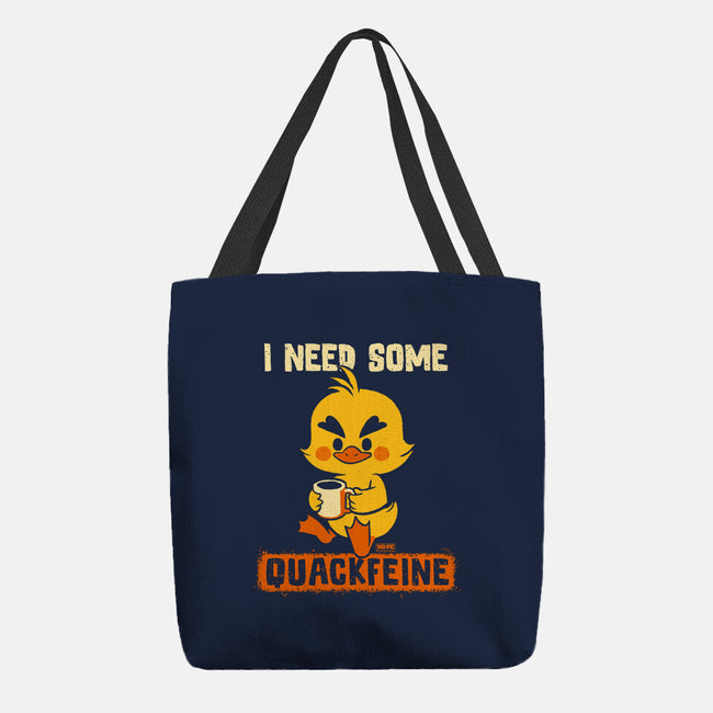 I Need Quackfeine-None-Basic Tote-Bag-worlddominationforcats