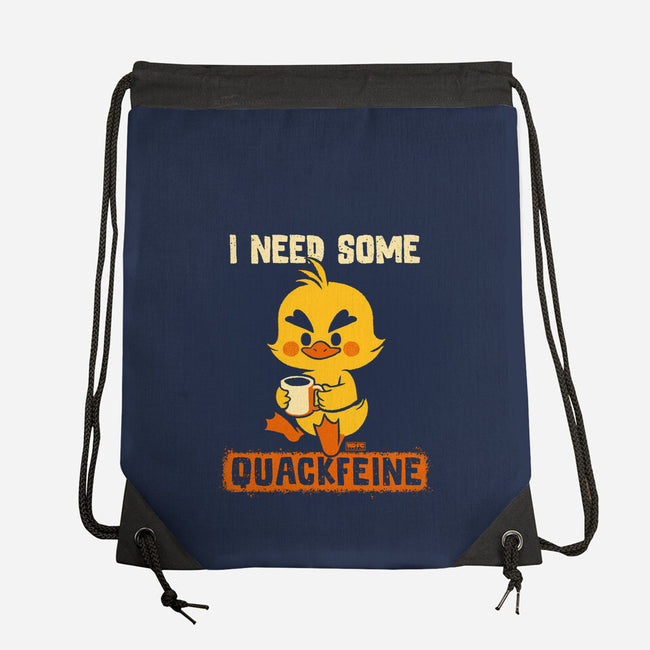 I Need Quackfeine-None-Drawstring-Bag-worlddominationforcats