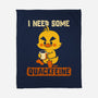 I Need Quackfeine-None-Fleece-Blanket-worlddominationforcats