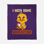 I Need Quackfeine-None-Fleece-Blanket-worlddominationforcats