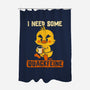 I Need Quackfeine-None-Polyester-Shower Curtain-worlddominationforcats