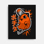 The Chainsaw Heart-None-Stretched-Canvas-BlancaVidal