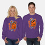 The Chainsaw Heart-Unisex-Crew Neck-Sweatshirt-BlancaVidal