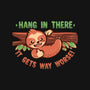 Just Hang In There-Baby-Basic-Tee-TechraNova