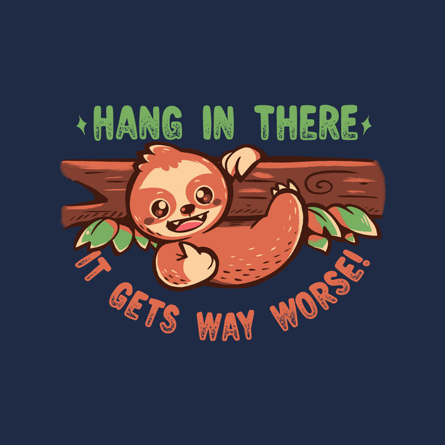 Just Hang In There-Mens-Long Sleeved-Tee-TechraNova