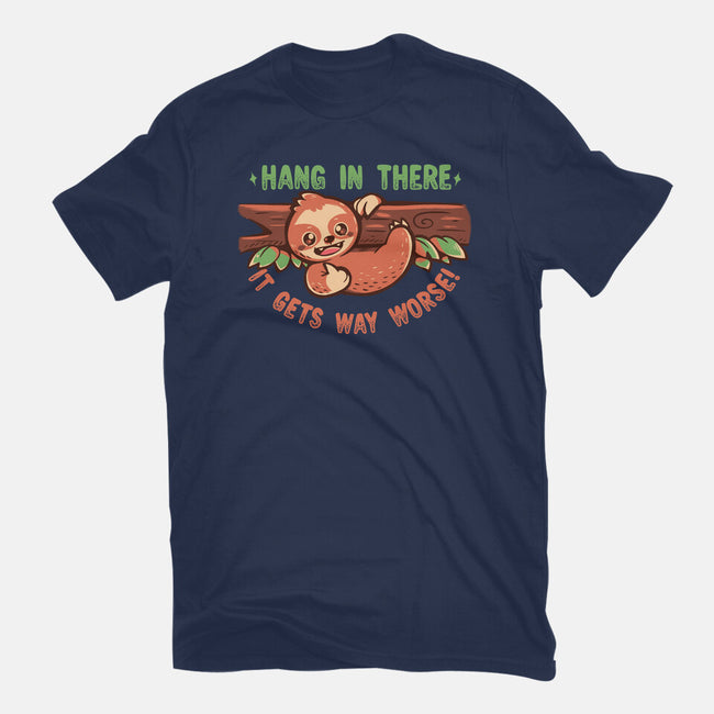 Just Hang In There-Youth-Basic-Tee-TechraNova