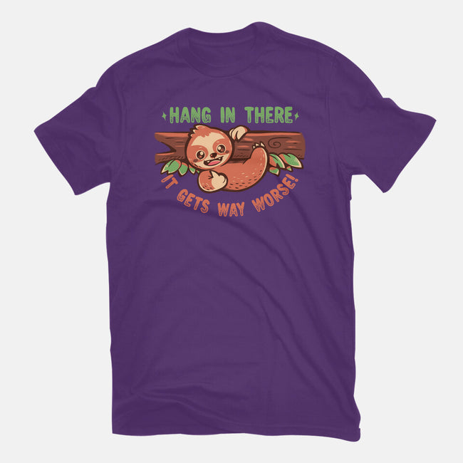 Just Hang In There-Mens-Premium-Tee-TechraNova