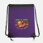 Just Hang In There-None-Drawstring-Bag-TechraNova