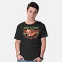 Just Hang In There-Mens-Basic-Tee-TechraNova