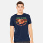Just Hang In There-Mens-Heavyweight-Tee-TechraNova