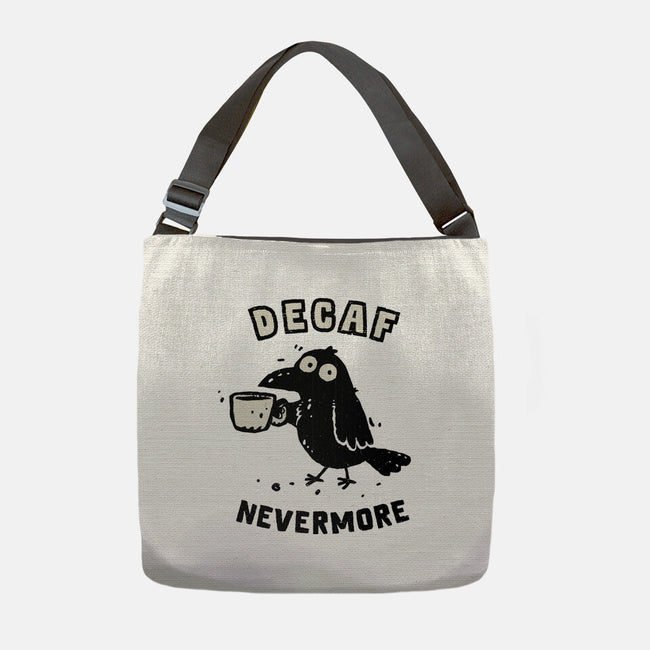 Decaf Nevermore-None-Adjustable Tote-Bag-kg07