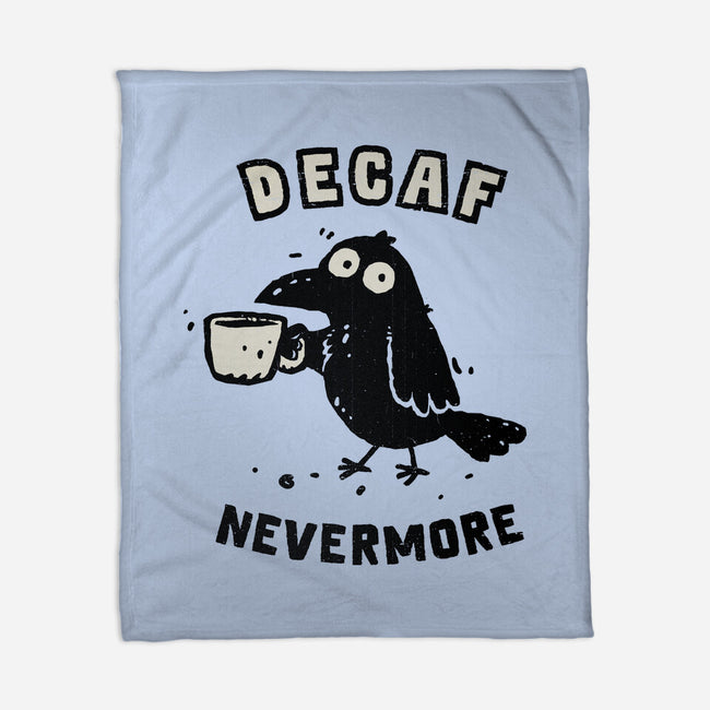 Decaf Nevermore-None-Fleece-Blanket-kg07