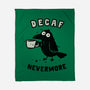 Decaf Nevermore-None-Fleece-Blanket-kg07