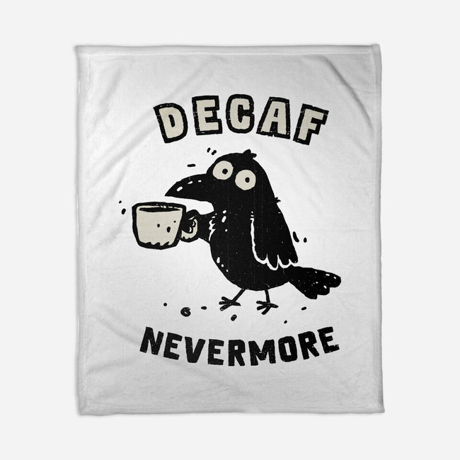 Decaf Nevermore-None-Fleece-Blanket-kg07