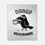 Decaf Nevermore-None-Fleece-Blanket-kg07