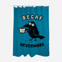Decaf Nevermore-None-Polyester-Shower Curtain-kg07