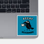 Decaf Nevermore-None-Glossy-Sticker-kg07