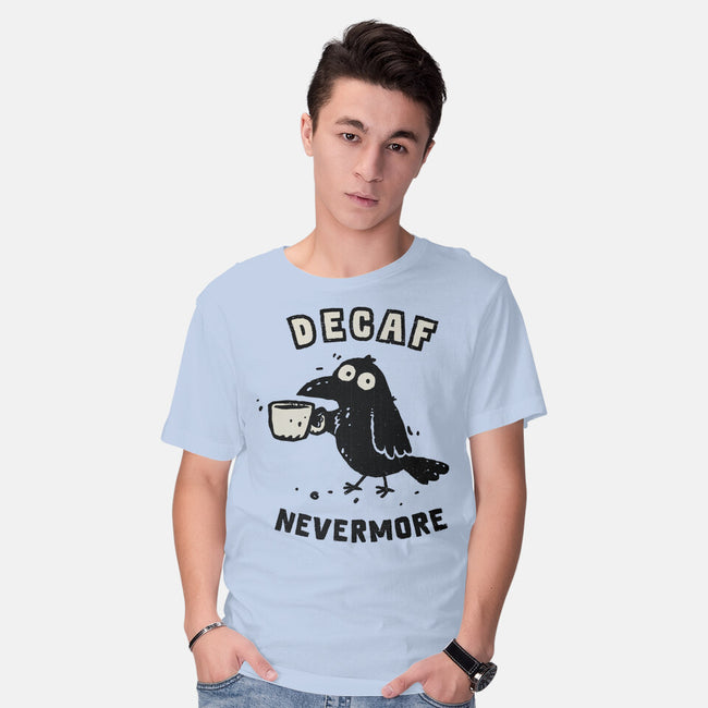 Decaf Nevermore-Mens-Basic-Tee-kg07
