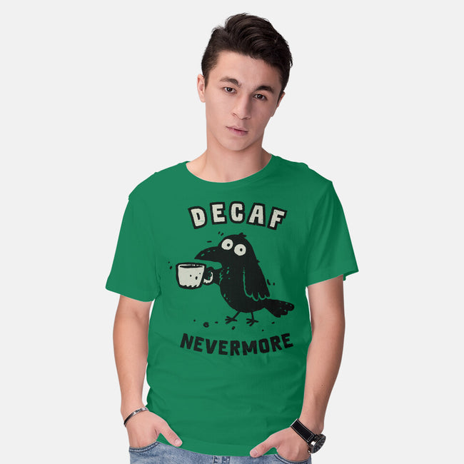 Decaf Nevermore-Mens-Basic-Tee-kg07