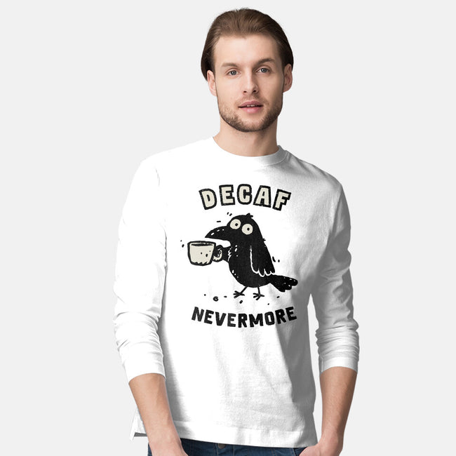 Decaf Nevermore-Mens-Long Sleeved-Tee-kg07