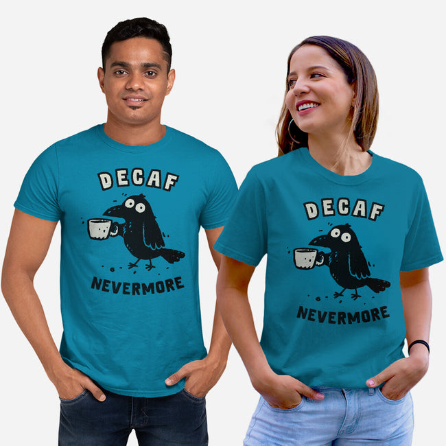 Decaf Nevermore-Unisex-Basic-Tee-kg07