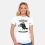 Decaf Nevermore-Womens-Fitted-Tee-kg07