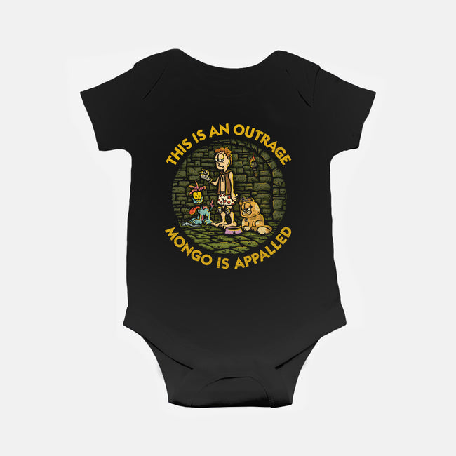 This Empty Bowl Is An Outrage-Baby-Basic-Onesie-kg07