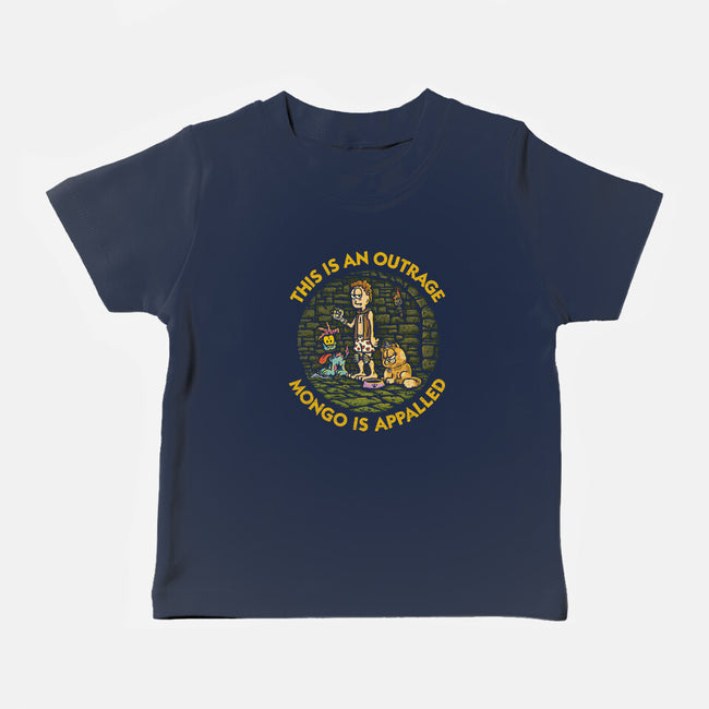 This Empty Bowl Is An Outrage-Baby-Basic-Tee-kg07