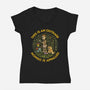 This Empty Bowl Is An Outrage-Womens-V-Neck-Tee-kg07