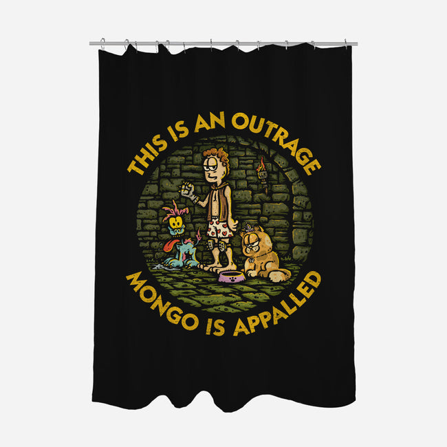 This Empty Bowl Is An Outrage-None-Polyester-Shower Curtain-kg07