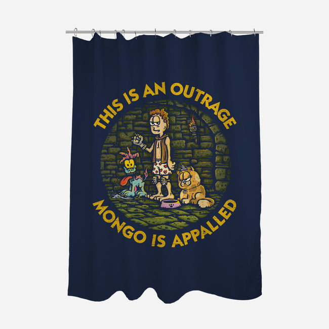 This Empty Bowl Is An Outrage-None-Polyester-Shower Curtain-kg07