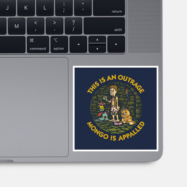 This Empty Bowl Is An Outrage-None-Glossy-Sticker-kg07
