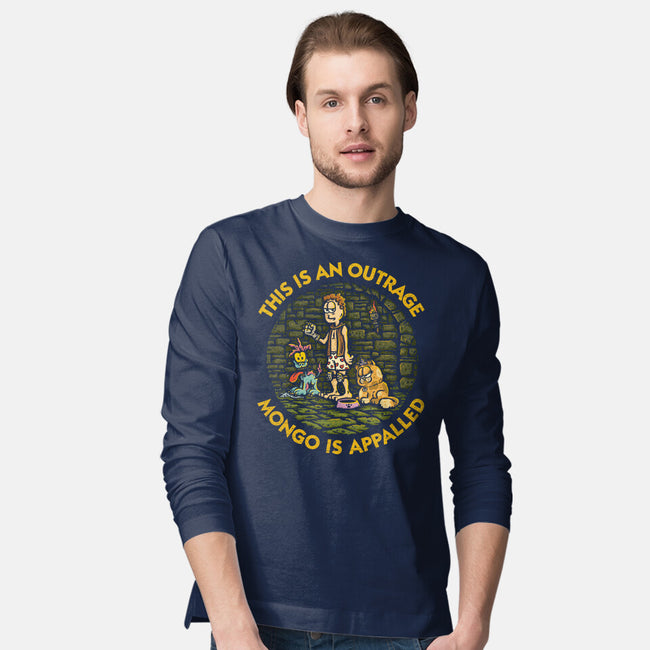 This Empty Bowl Is An Outrage-Mens-Long Sleeved-Tee-kg07