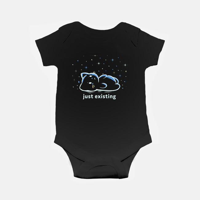 Just Existing-Baby-Basic-Onesie-TechraNova