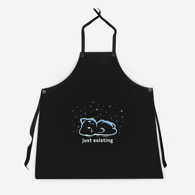 Just Existing-Unisex-Kitchen-Apron-TechraNova