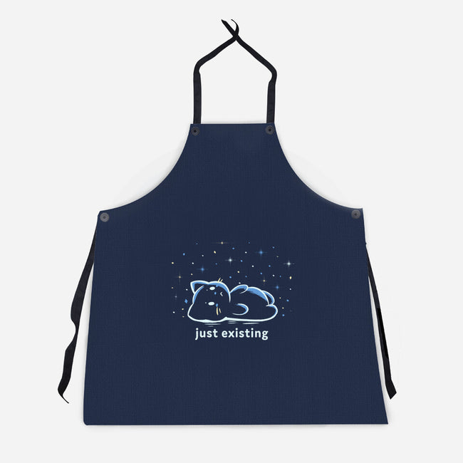 Just Existing-Unisex-Kitchen-Apron-TechraNova