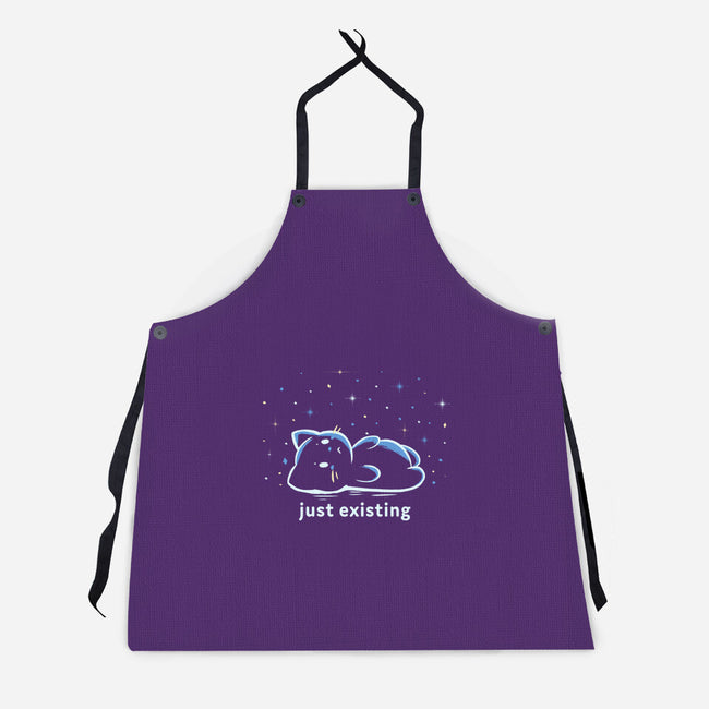Just Existing-Unisex-Kitchen-Apron-TechraNova