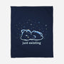 Just Existing-None-Fleece-Blanket-TechraNova