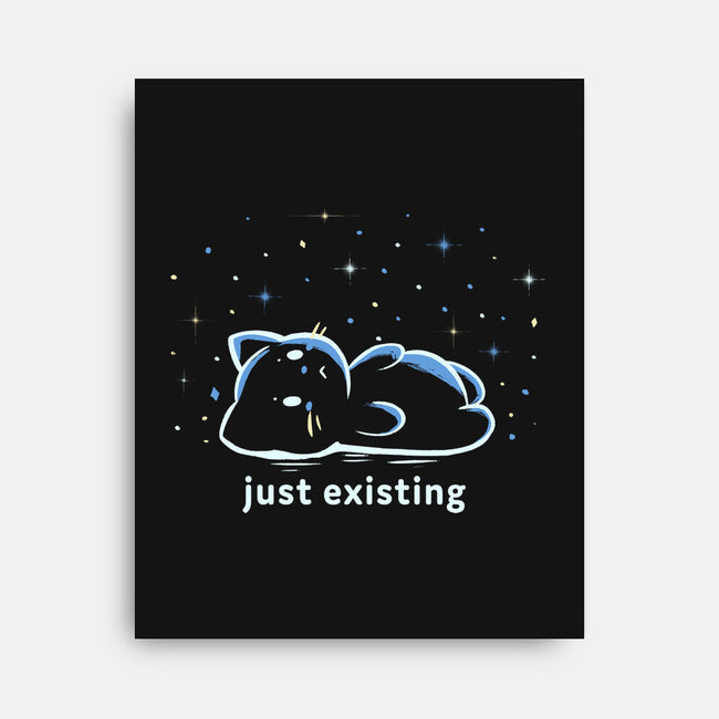 Just Existing-None-Stretched-Canvas-TechraNova