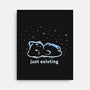 Just Existing-None-Stretched-Canvas-TechraNova