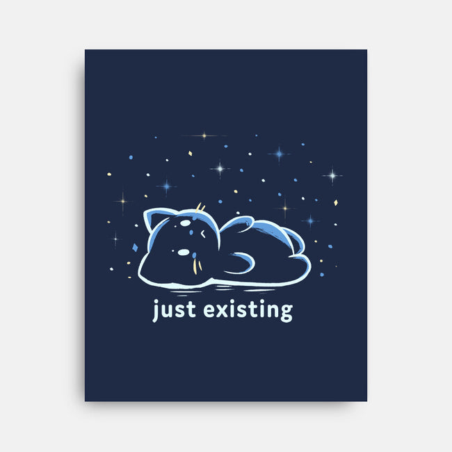 Just Existing-None-Stretched-Canvas-TechraNova