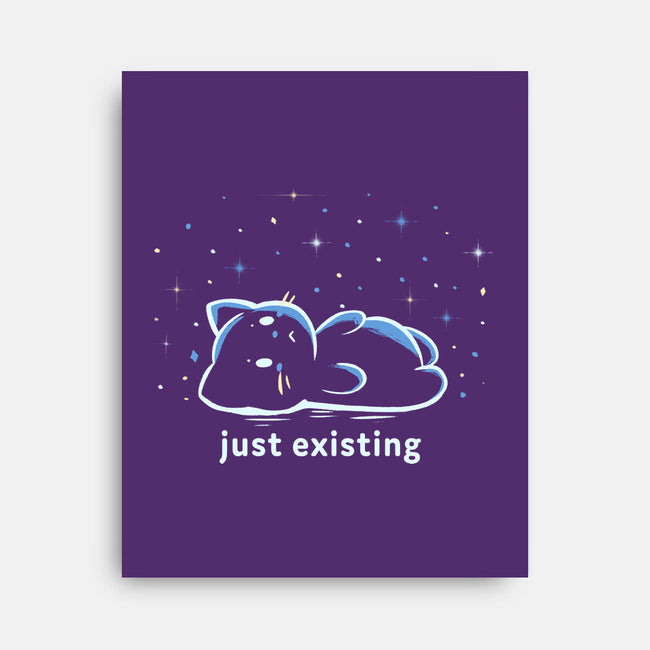 Just Existing-None-Stretched-Canvas-TechraNova
