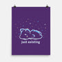 Just Existing-None-Matte-Poster-TechraNova