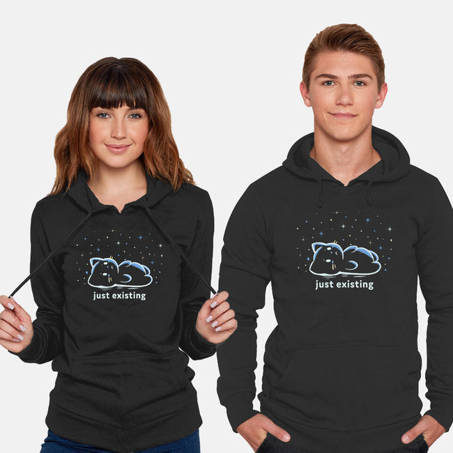 Just Existing-Unisex-Pullover-Sweatshirt-TechraNova