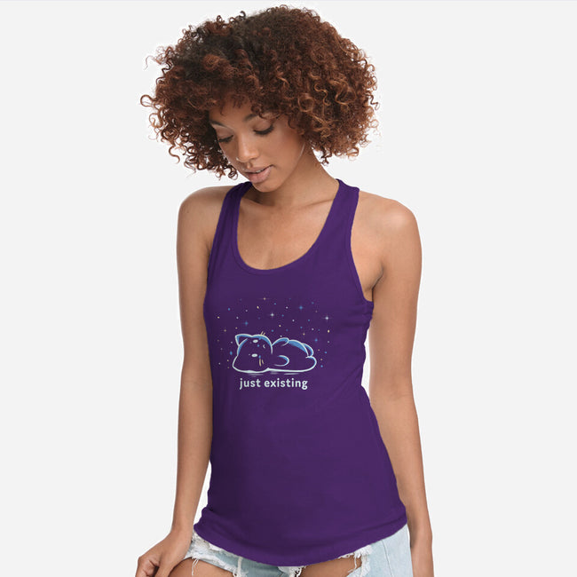 Just Existing-Womens-Racerback-Tank-TechraNova