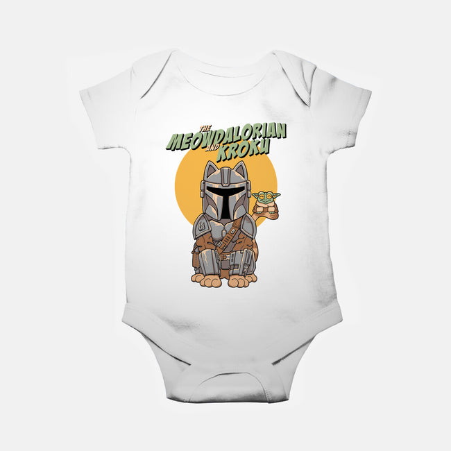 Meowdalorian And Kroku-Baby-Basic-Onesie-vp021