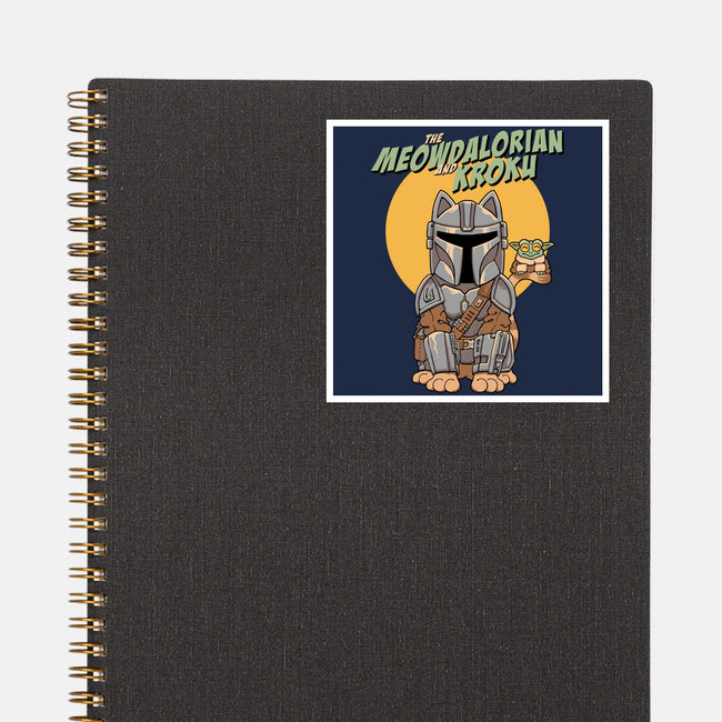 Meowdalorian And Kroku-None-Glossy-Sticker-vp021