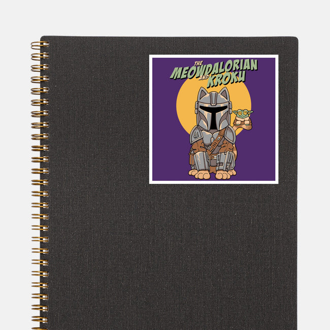 Meowdalorian And Kroku-None-Glossy-Sticker-vp021